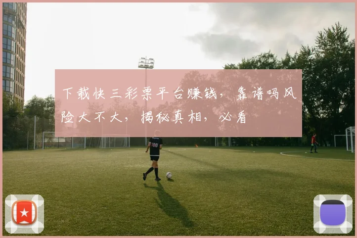 下载快三彩票平台赚钱，靠谱吗风险大不大，揭秘真相，必看